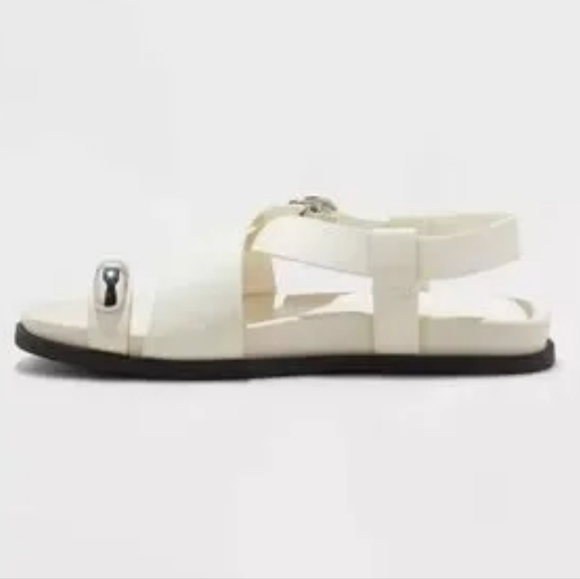 A New Day Penelope Sandals In Bone Size Women's 9.5 - Picture 3 of 12